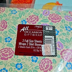Vintage wrapping  5 packages new